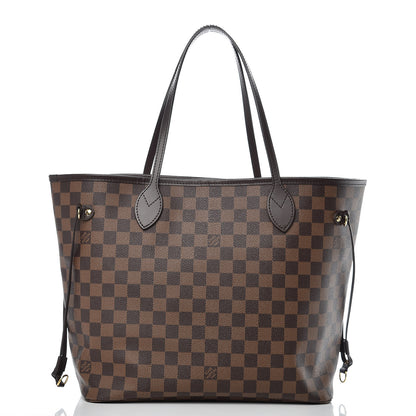 Louis Vuitton Damier Ebene Neo Neverfull MM Rose Ballerine 3 of 11