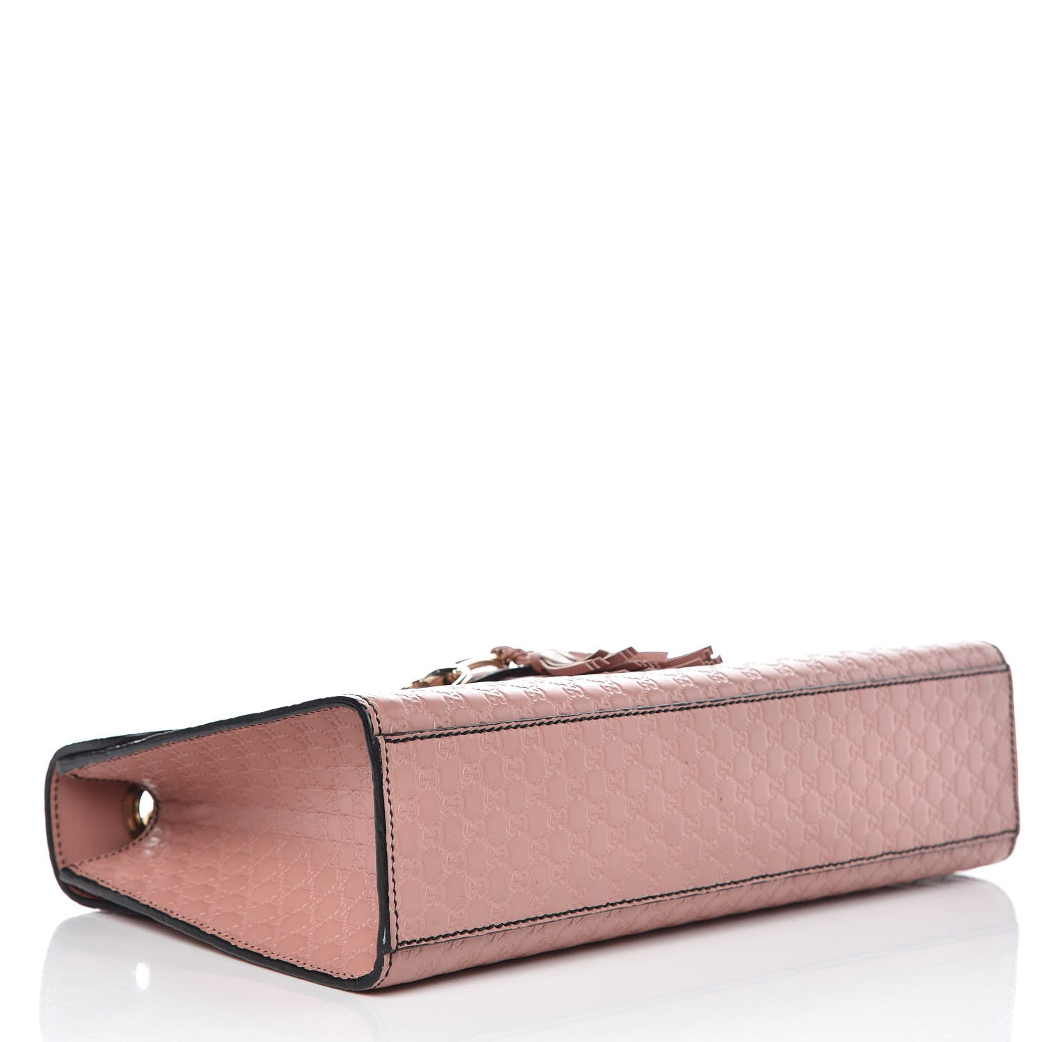 Gucci Microguccissima Medium Emily Chain Shoulder Bag Soft Pink 4 of 12