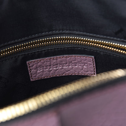 Burberry Heritage Grain Small Orchard Bowling Bag Purple 6 of 11