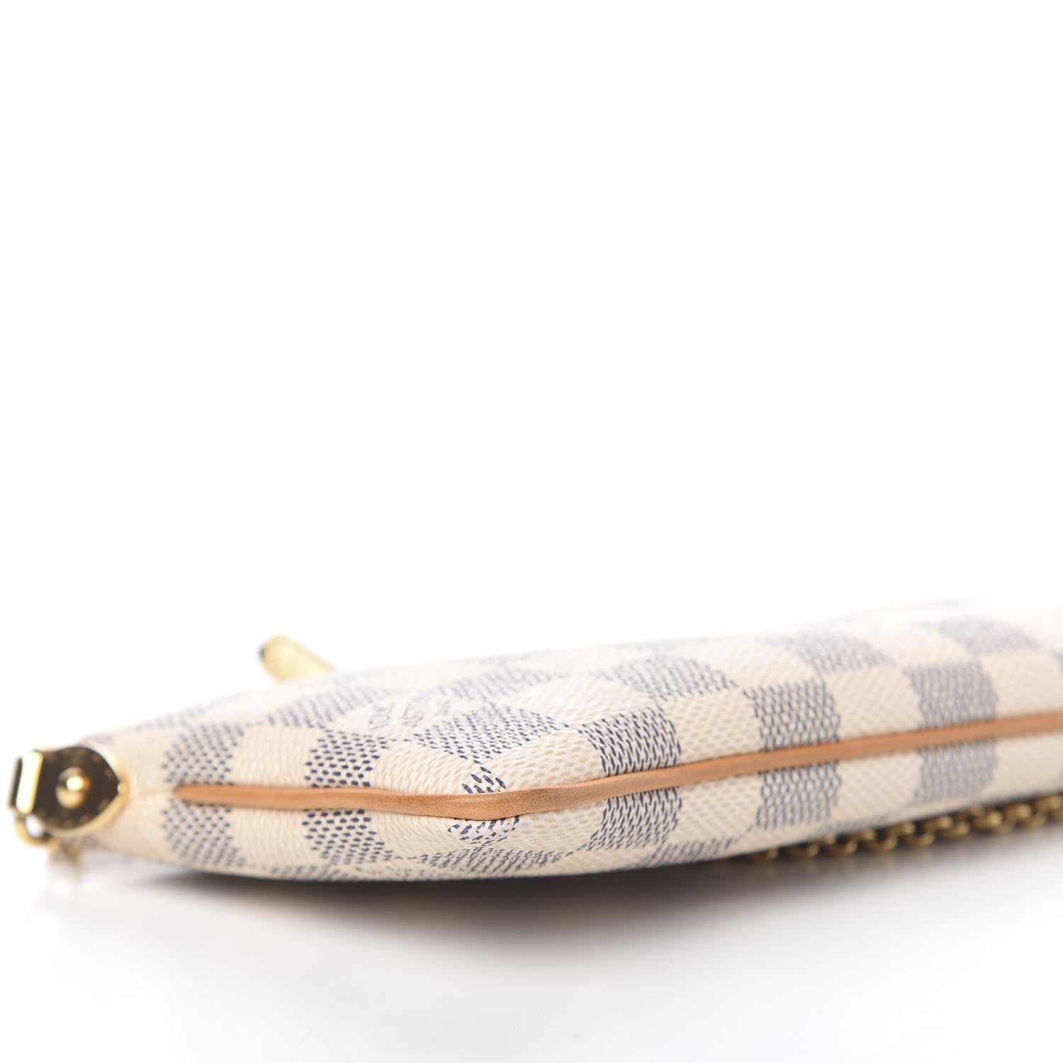 Louis Vuitton Damier Azur Pochette Milla MM 8 of 10