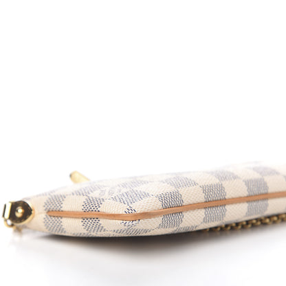 Louis Vuitton Damier Azur Pochette Milla MM 8 of 10