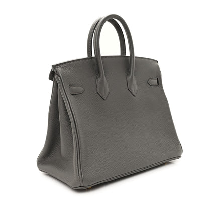 Hermes Togo Birkin 25 Etain 2 of 11