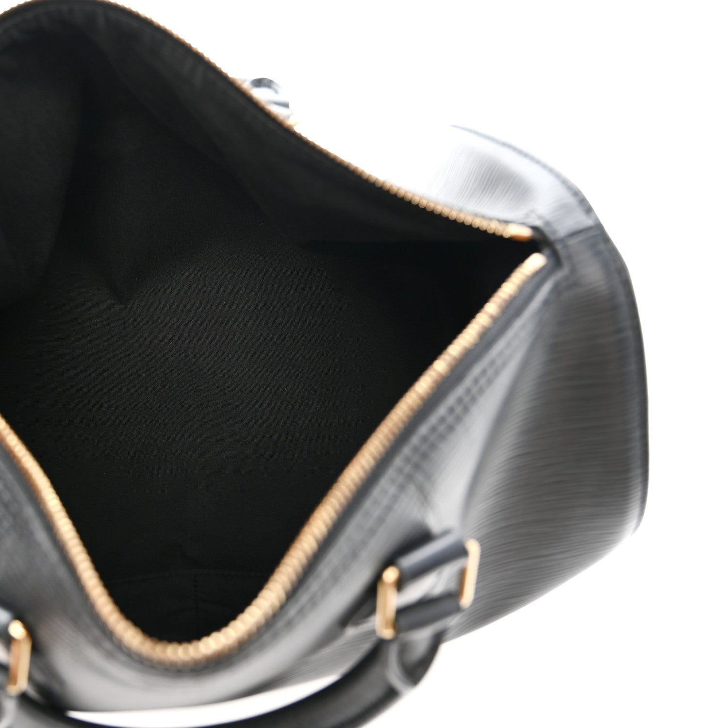 Louis Vuitton Epi Speedy 30 Black 5 of 15