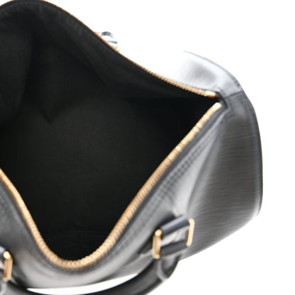 Louis Vuitton Epi Speedy 30 Black 5 of 15