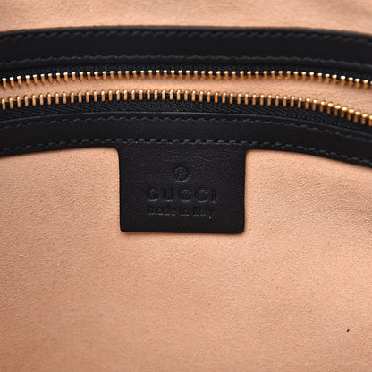 Gucci Suede Patent GG Web Medium Ophidia Boston Black 6 of 11