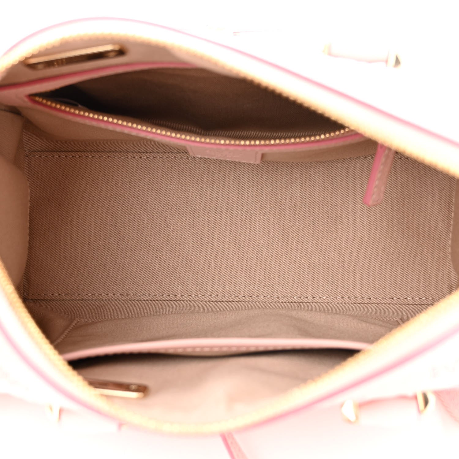 MCM Visetos Essential Boston Bag Powder Pink 5 of 14