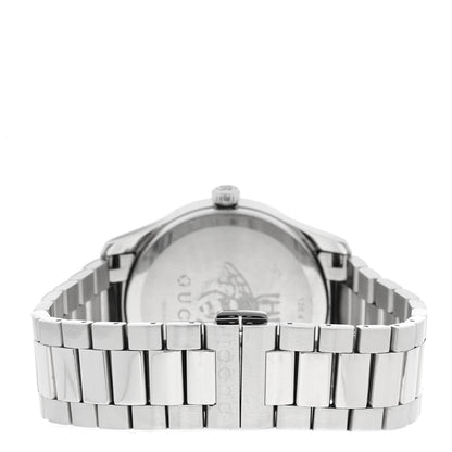 Gucci Stainless Steel 38mm G-Timeless Snake Quartz Watch 3 of 4