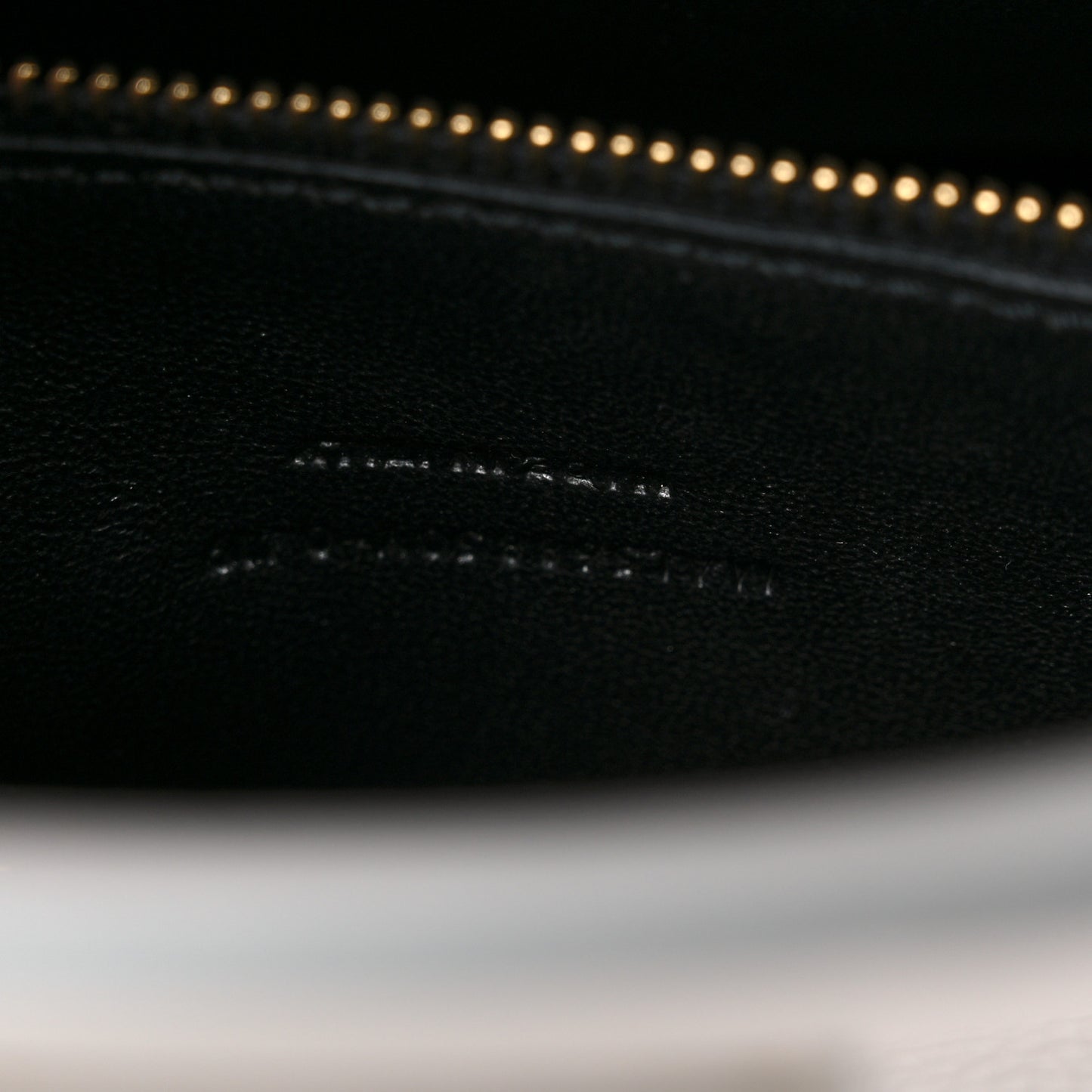 Calfskin Small Monogram Cabas White
