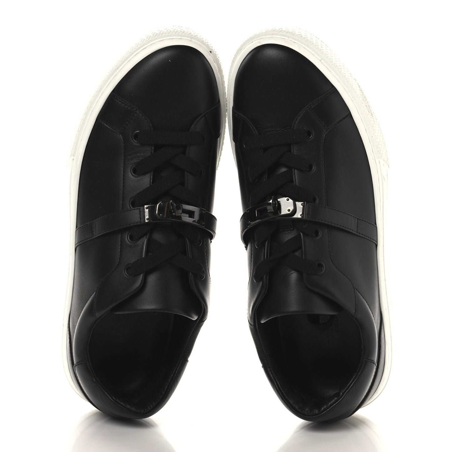 Calfskin Day Sneakers 41 Black