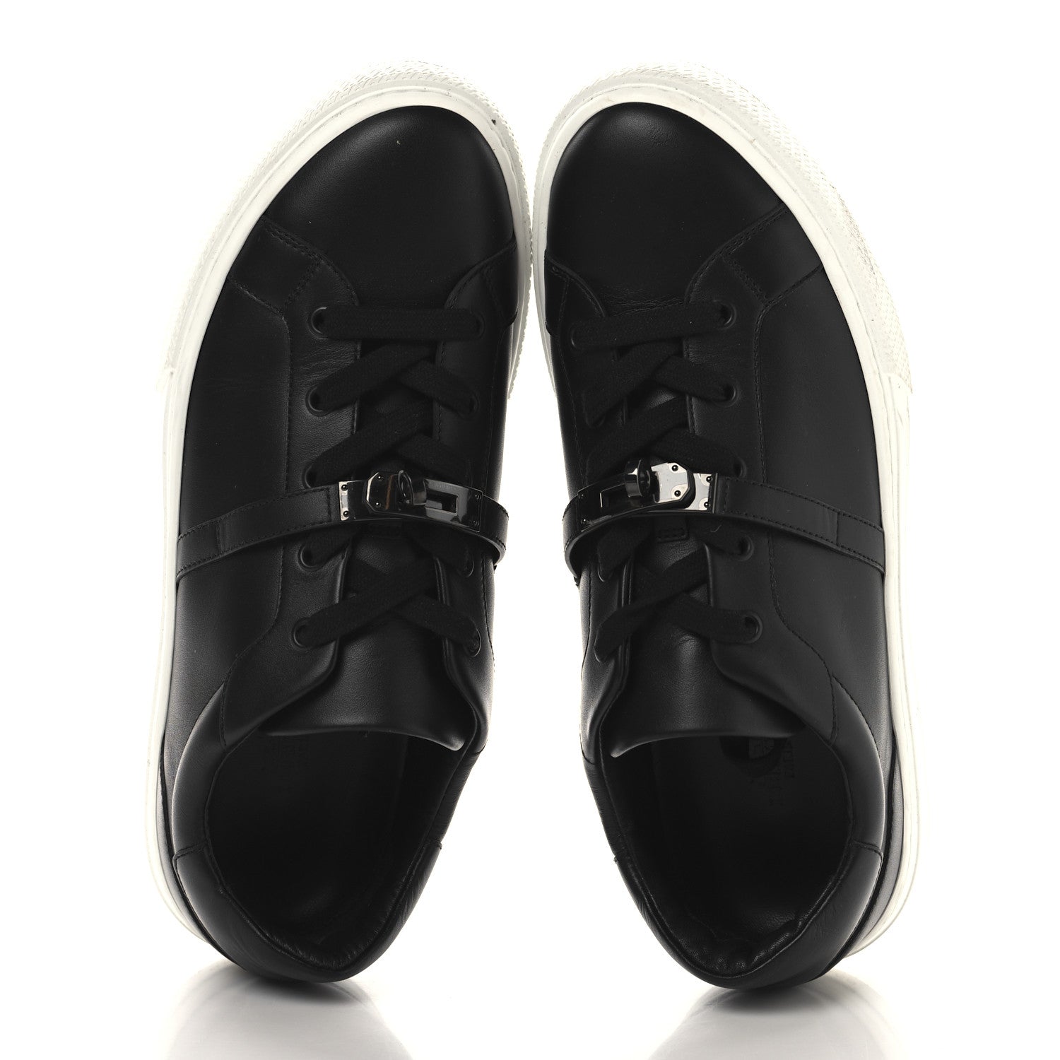Hermes Calfskin Day Sneakers 41 Black 2 of 9