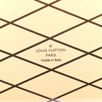 Louis Vuitton Calfskin Suede Snkeskin Petite Malle Black 6 of 12