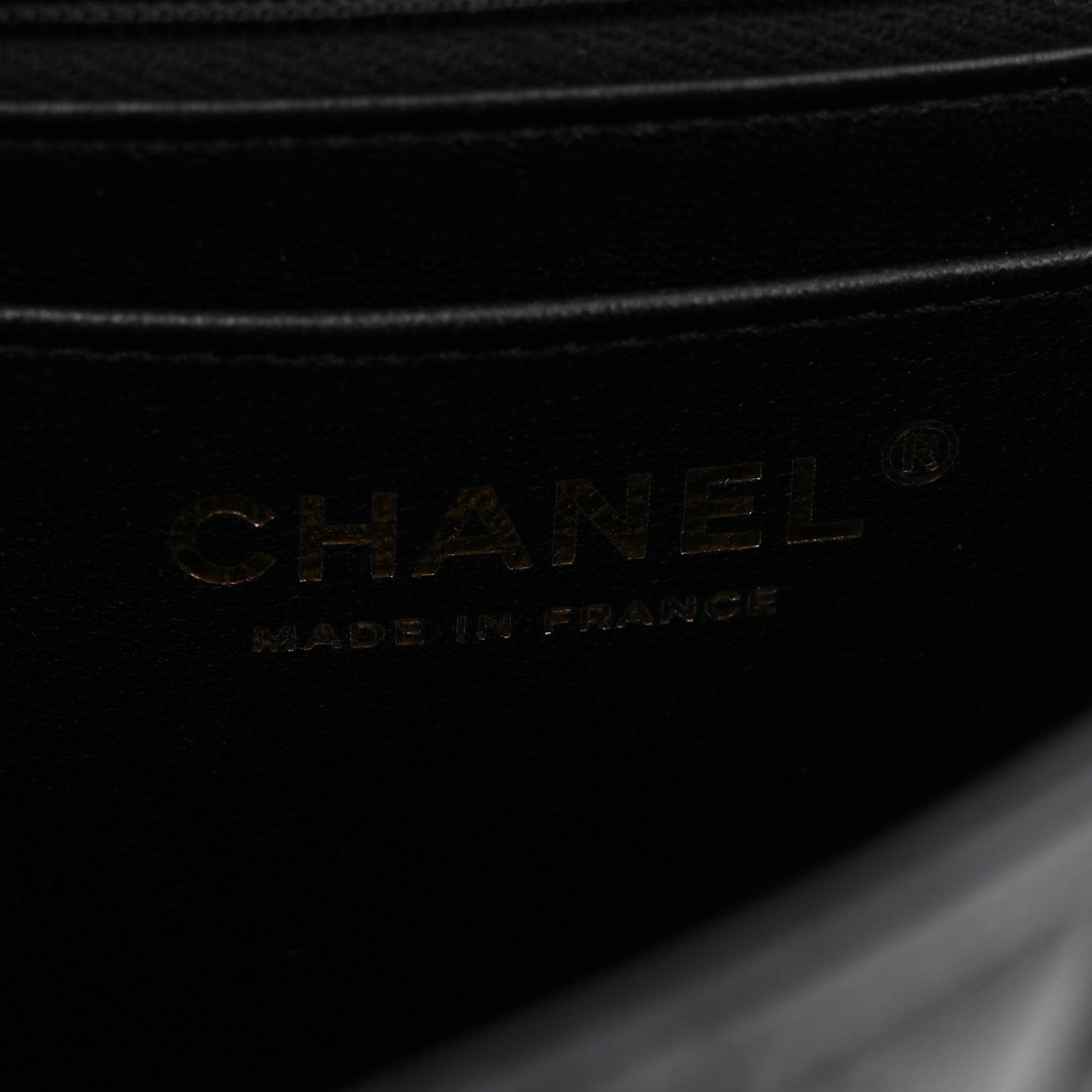 Chanel Lambskin Quilted Mini Square Flap Black 6 of 11