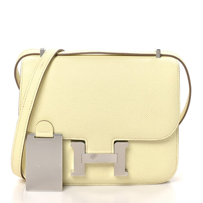 Hermes Epsom Constance 18 Jaune Milton 3 of 12