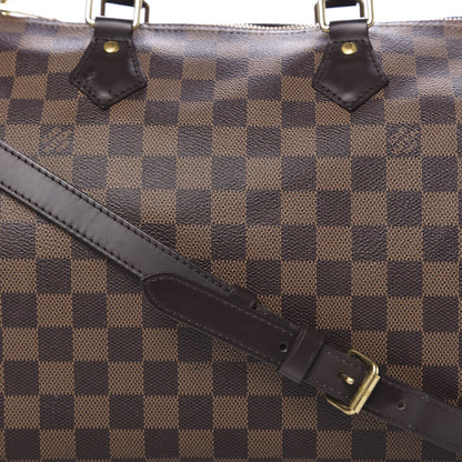 Louis Vuitton Damier Ebene Speedy Bandouliere 30 12 of 12