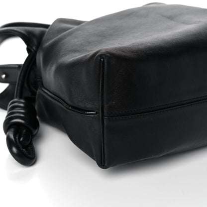 Loewe Calfskin Small Flamenco Knot Bag Black 8 of 13