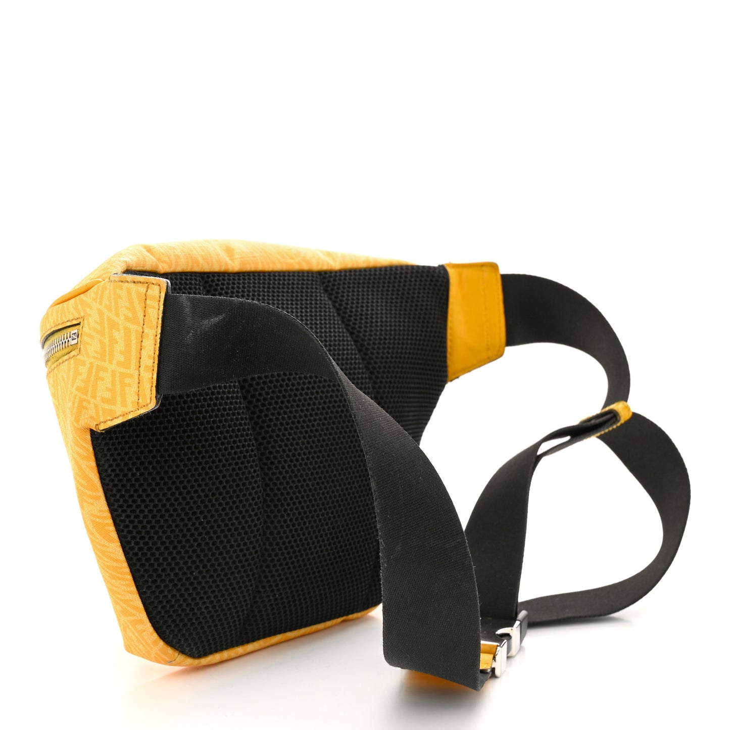 X SARAH COLEMAN Glazed Fabric Vitello Grace Light Micro FF Vertigo Belt Bag Mimosa