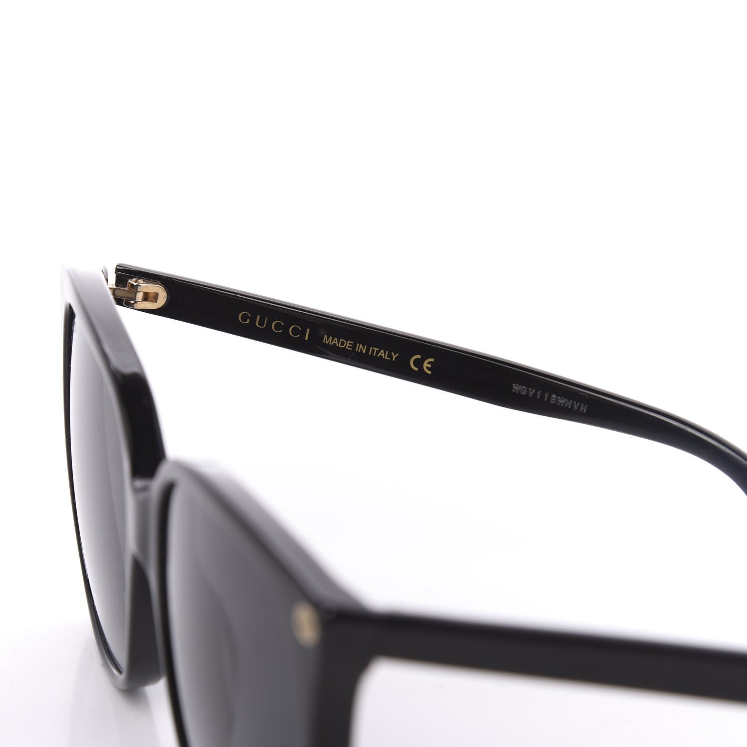 Gucci Acetate GG Sunglasses GG0022S Black 5 of 9