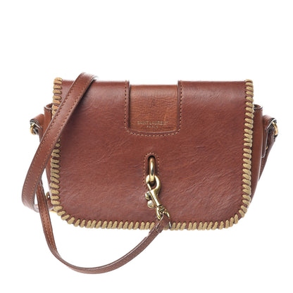 Saint Laurent Calfskin Whipstitch Toy Charlotte Messenger Bag Cognac 1 of 21