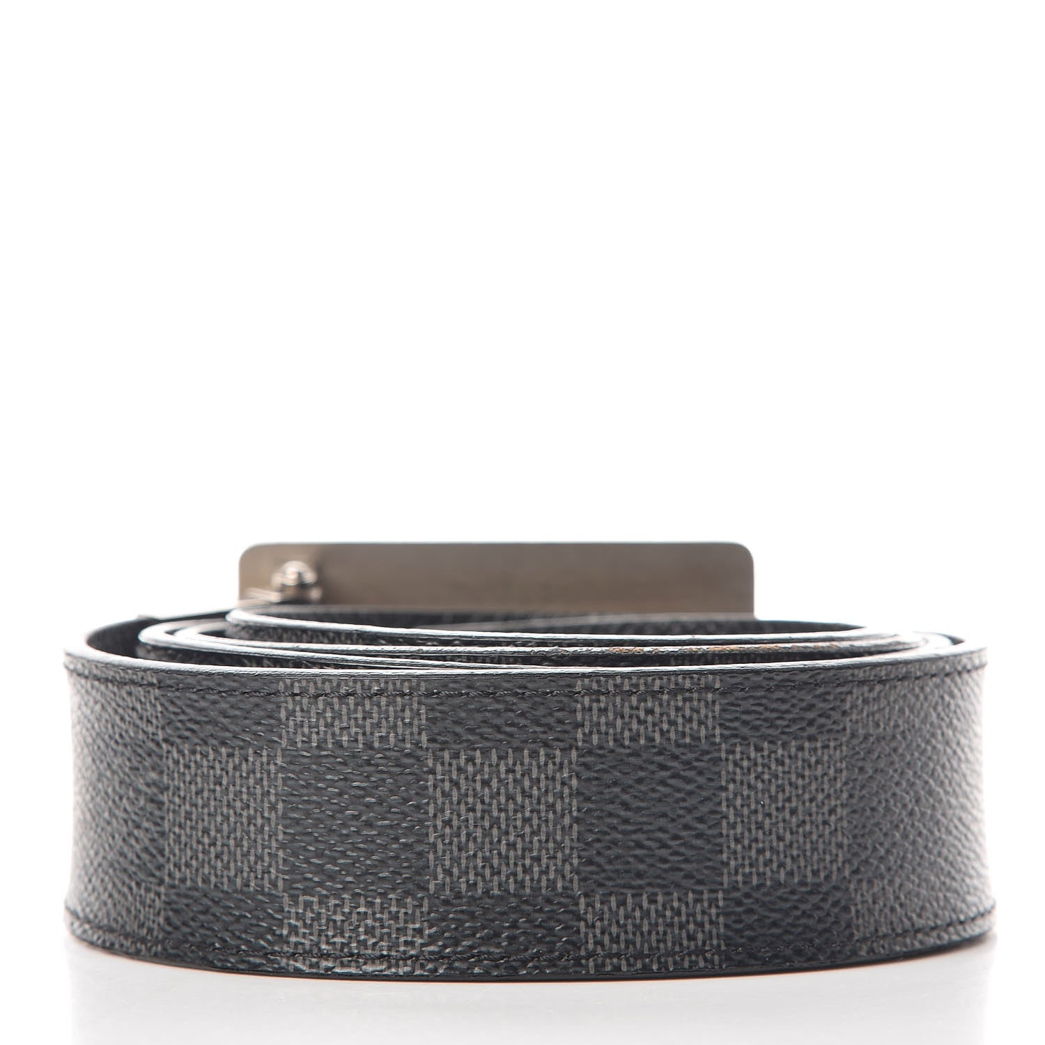 Louis Vuitton Damier Graphite 35mm LV Inventeur Reversible Belt 100 40 3 of 10