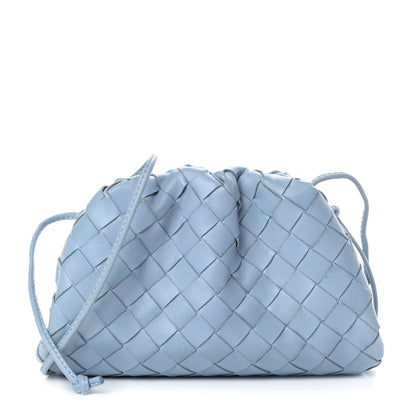 Bottega Veneta Nappa Intrecciato The Mini Pouch Ice 1 of 4