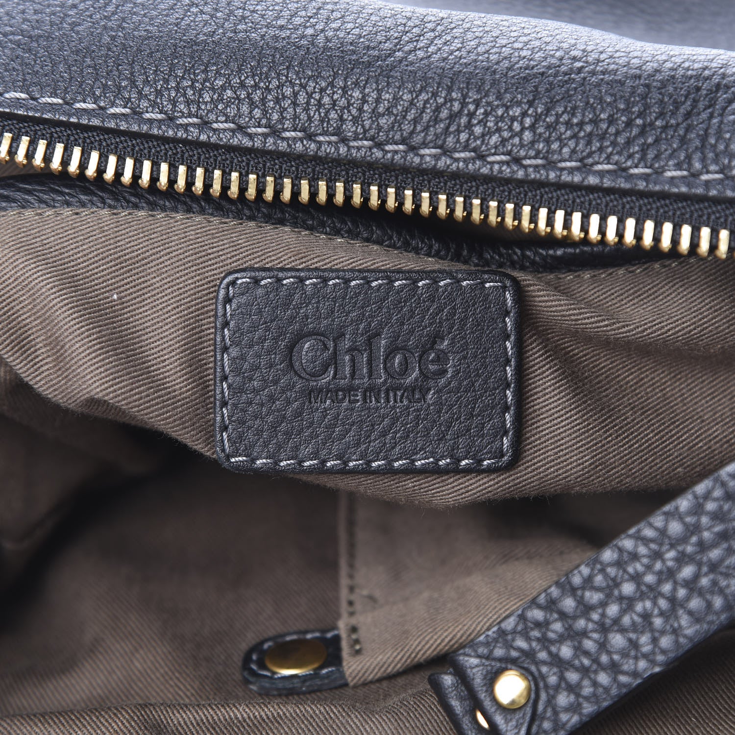 Chloe Calfskin Medium Marcie Satchel Black 6 of 11