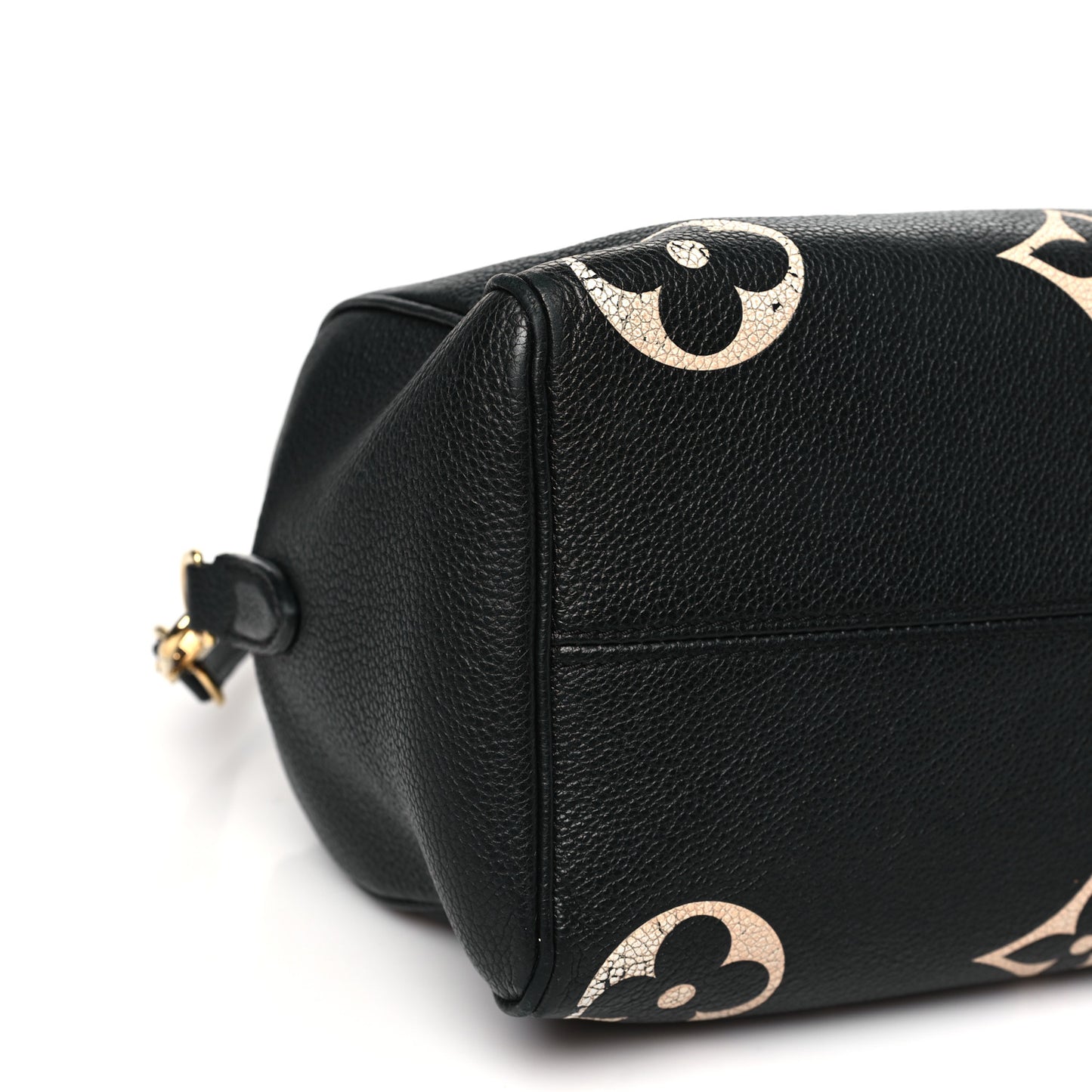 Empreinte Monogram Giant Speedy Bandouliere 25 Black Beige