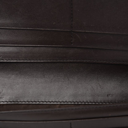 Burberry Haymarket Check Continental Wallet Chocolate 14 of 14