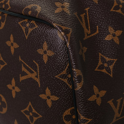 Louis Vuitton Monogram Macassar Keepall Bandouliere 55 9 of 13
