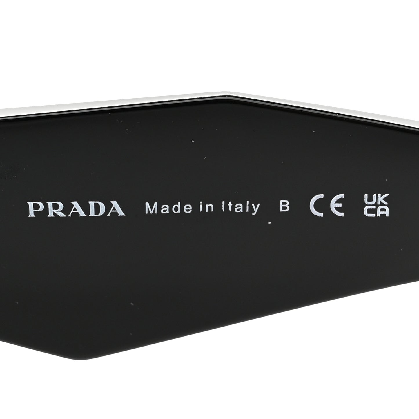 Acetate Symbole Sunglasses SPR 17W Black