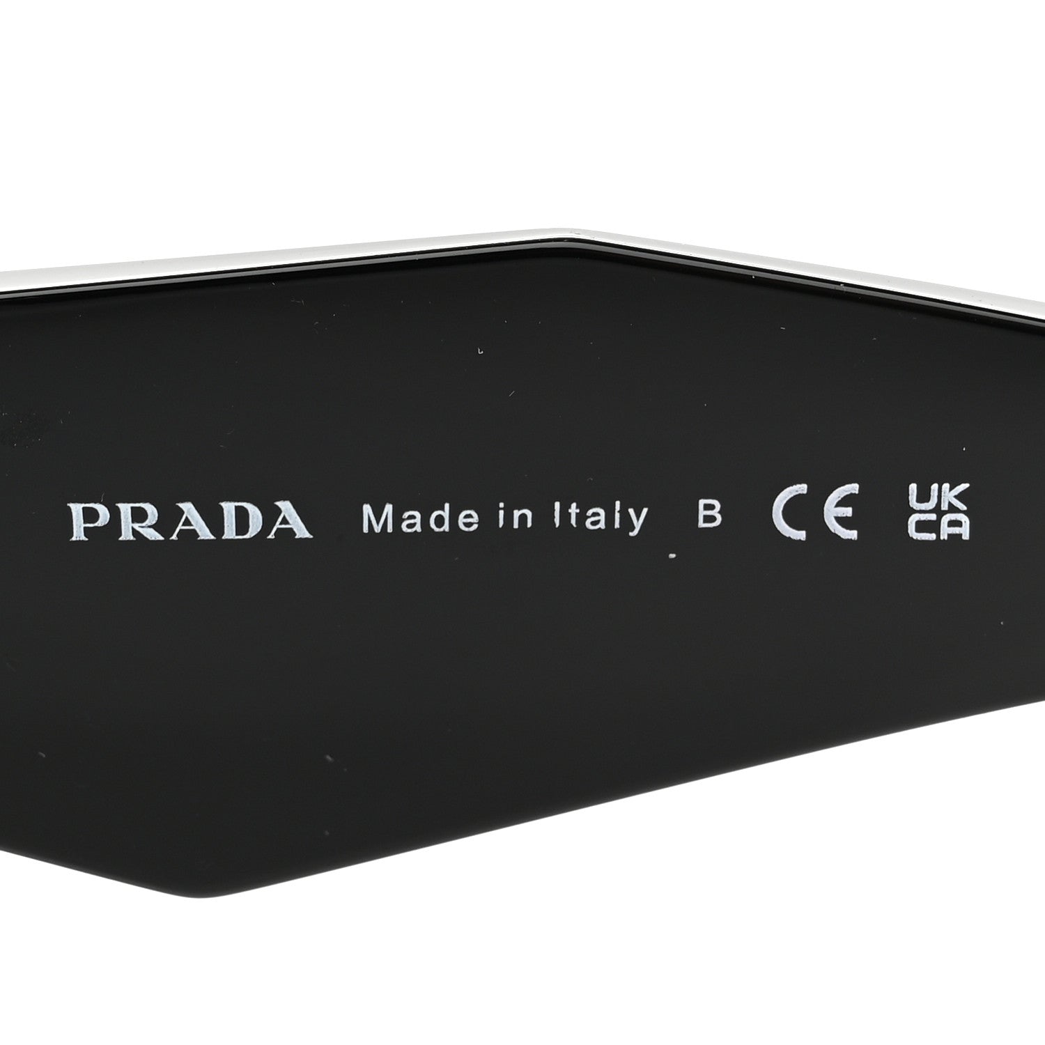 Prada Acetate Symbole Sunglasses SPR 17W Black 6 of 7