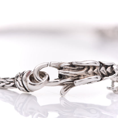 John Hardy Sterling Silver Naga Dragon Station Bracelet 4 of 8
