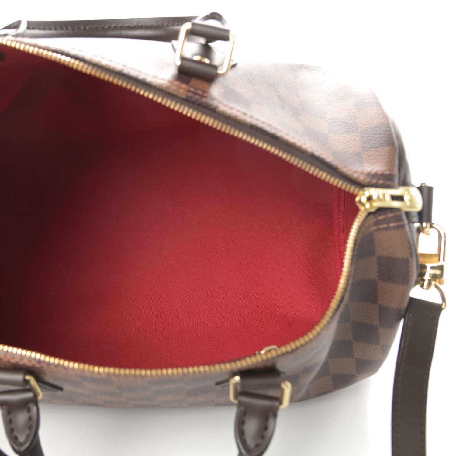 Louis Vuitton Damier Ebene Speedy Bandouliere 35 5 of 12