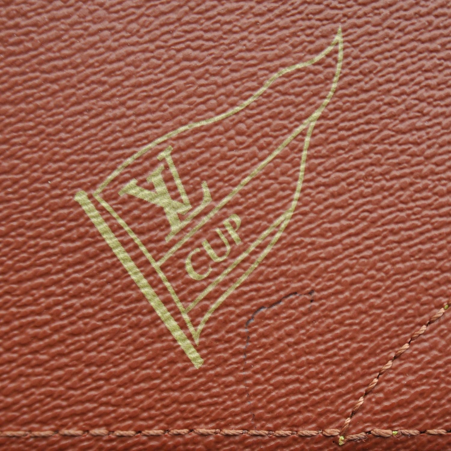 Louis Vuitton Americas Cup Document Portfolio Case Red 10 of 10