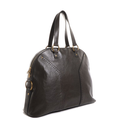 Saint Laurent Calfskin Oversized Muse Grey 3 of 9