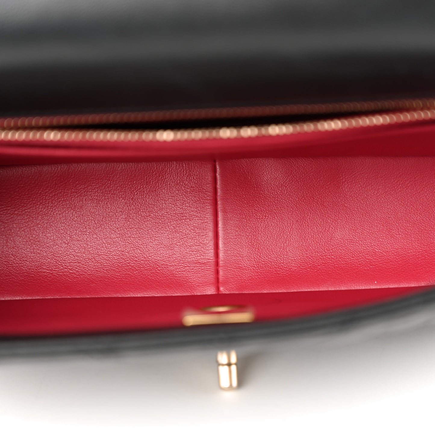 Lambskin Quilted Small Sweet Camellia Flap Black