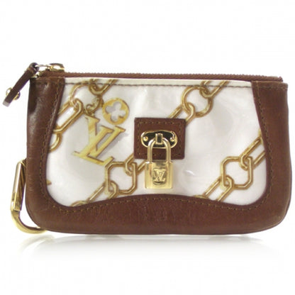 Louis Vuitton Monogram Charms Key Pouch White 1 of 7