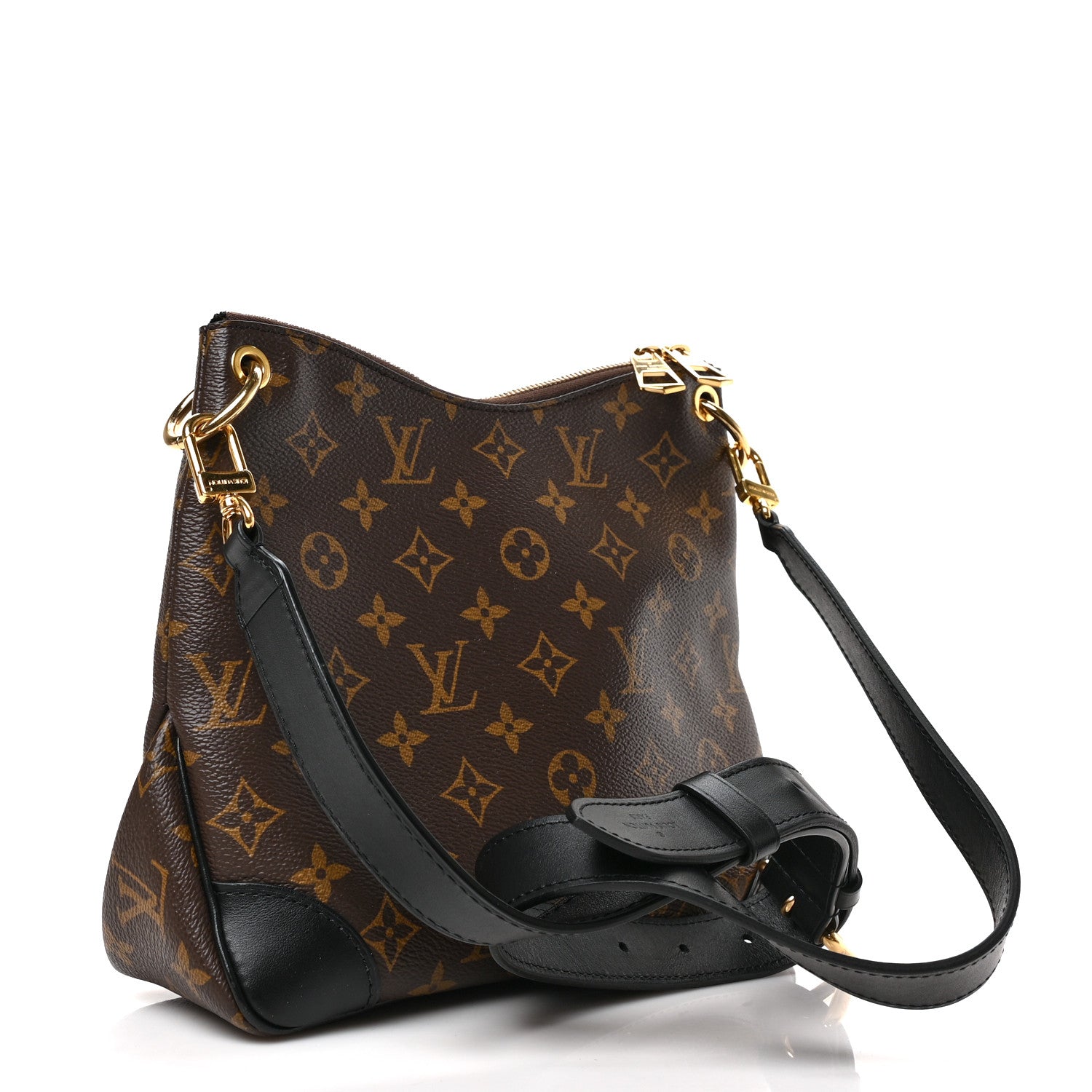 Louis Vuitton Monogram Odeon PM Black 3 of 8