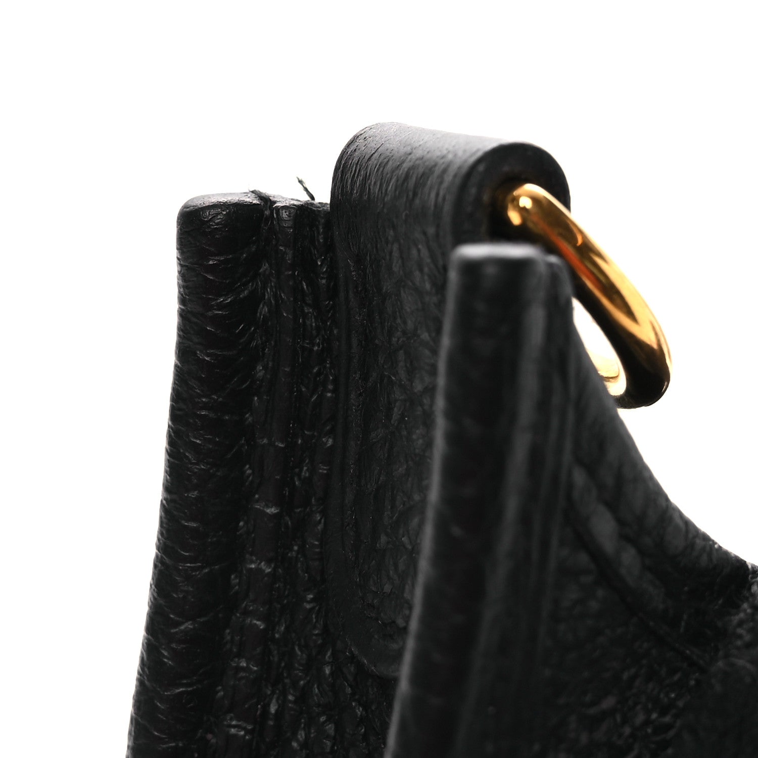 Hermes Taurillon Clemence Evelyne TPM Black 11 of 12