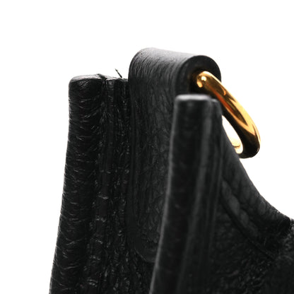 Hermes Taurillon Clemence Evelyne TPM Black 11 of 12