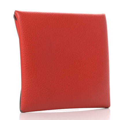 Hermes Evercolor Bastia Coin Purse Rouge De Coeur 3 of 6