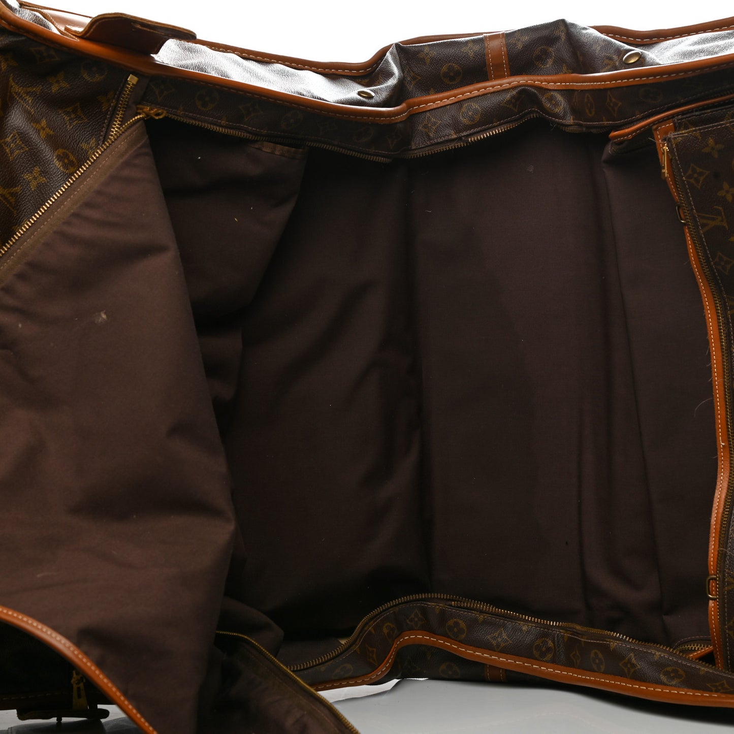 French Company Monogram Garment Bag