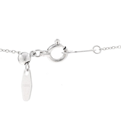 Parker & West by FASHIONPHILE 18K White Gold Diamond 1.00ctw Graduated Station Necklace 5 of 5