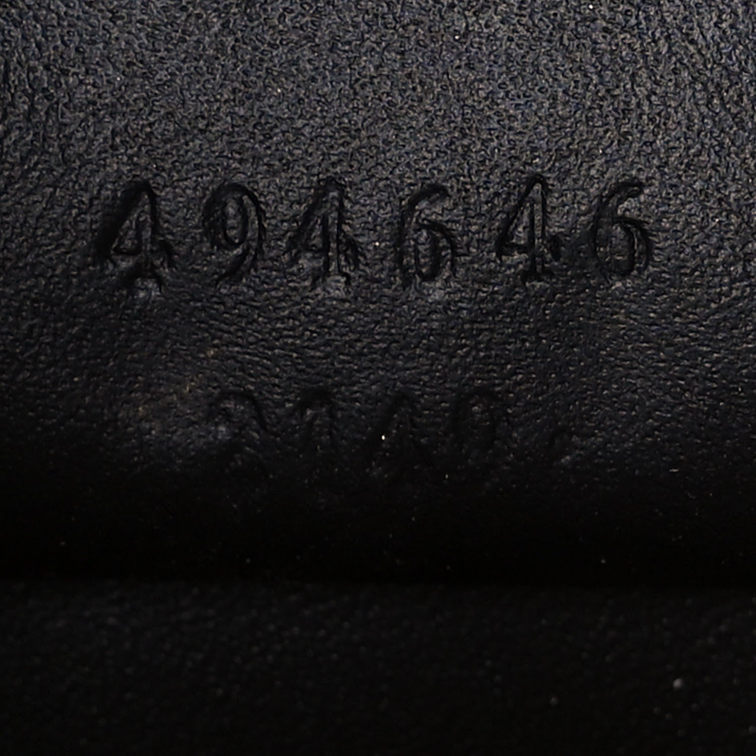 Gucci Calfskin Super Mini Sylvie Chain Shoulder Bag Blue 7 of 11