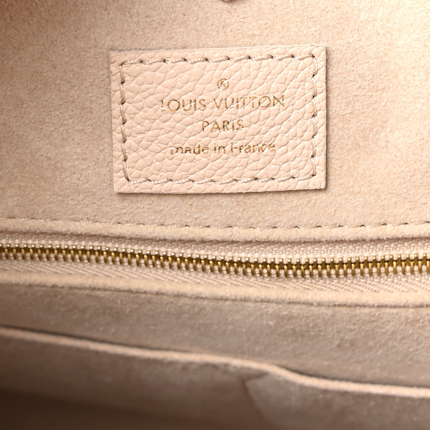 Louis Vuitton Empreinte Monogram Spring In The City Onthego MM Beige Pink Yellow 6 of 9