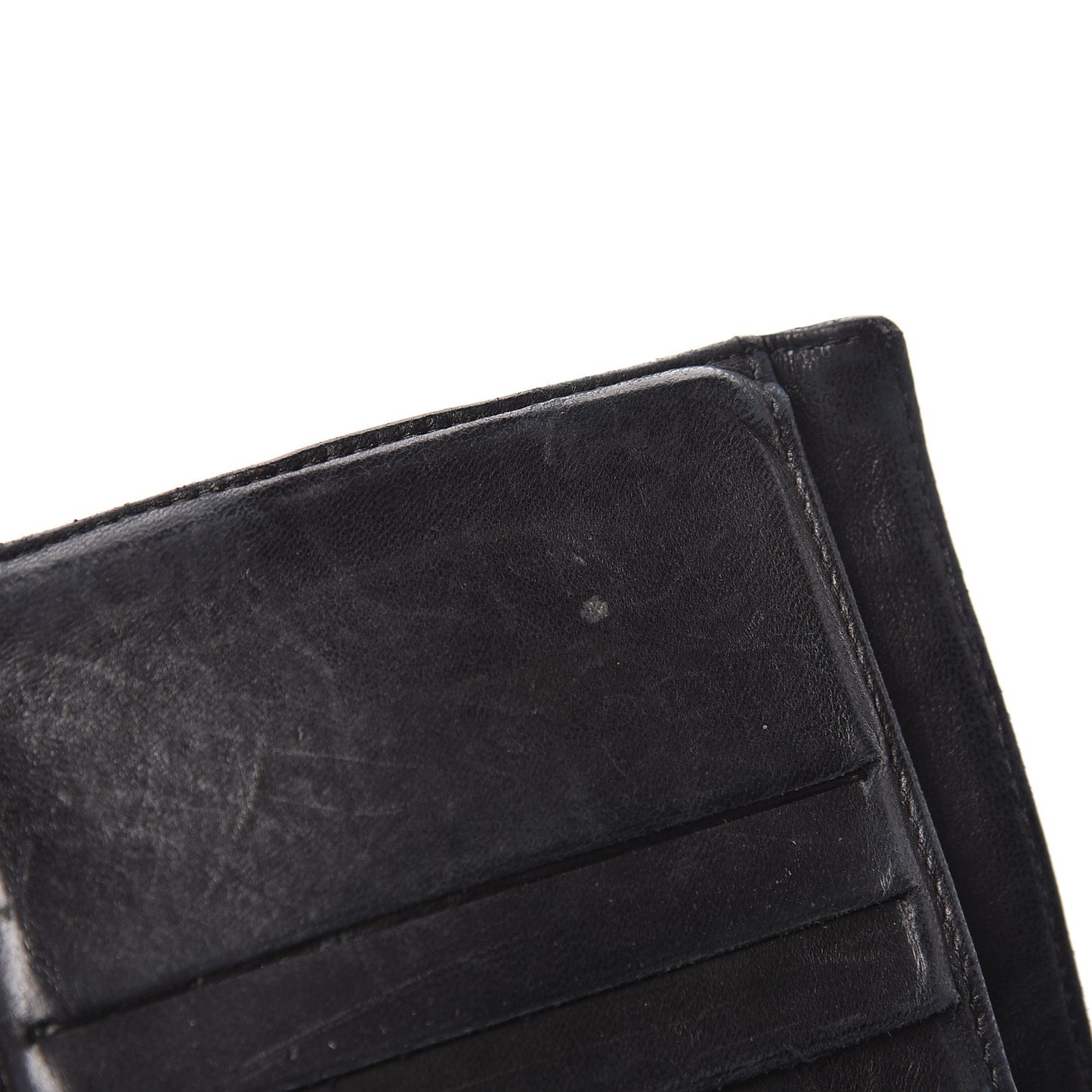 Caviar Timeless CC Compact French Wallet Black