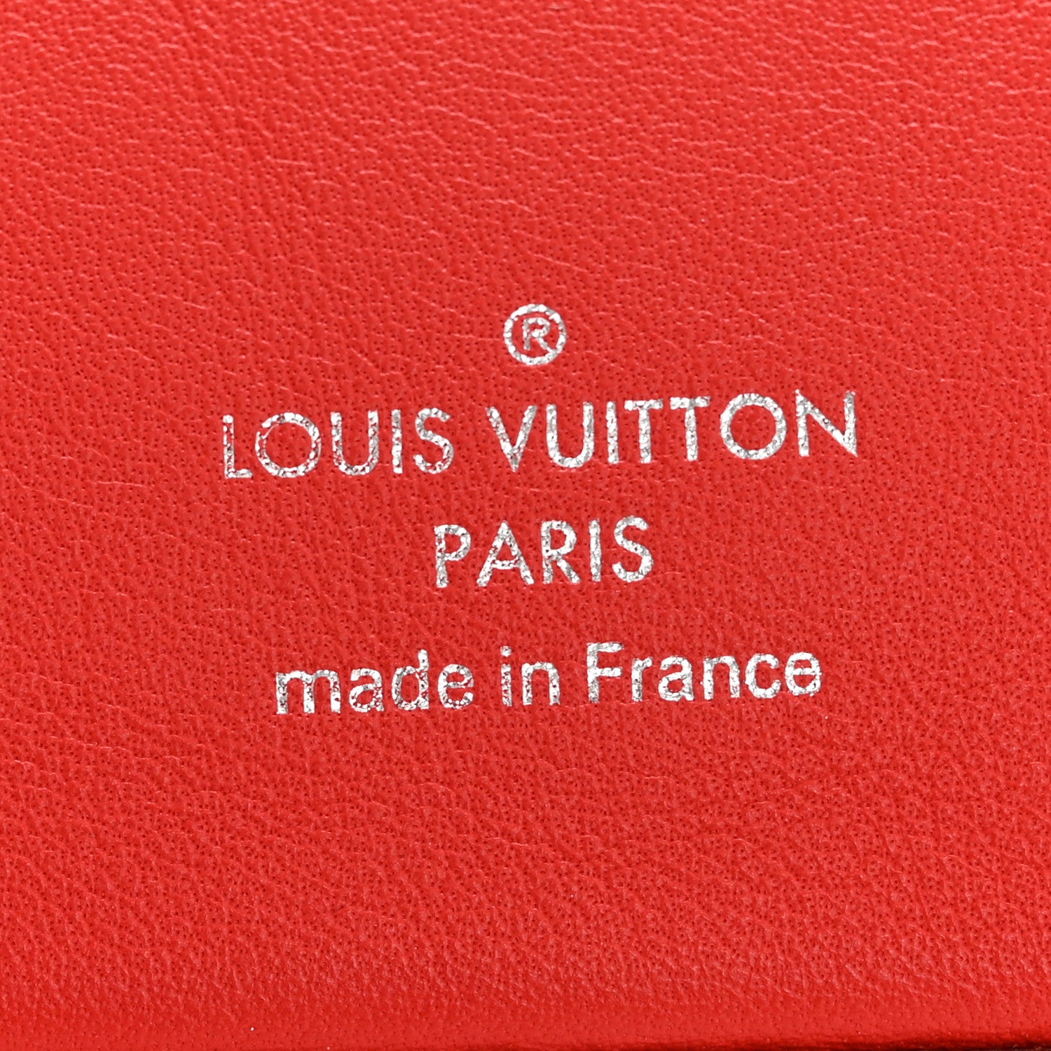 Louis Vuitton Monogram Elizabeth Pencil Pouch Red 6 of 8