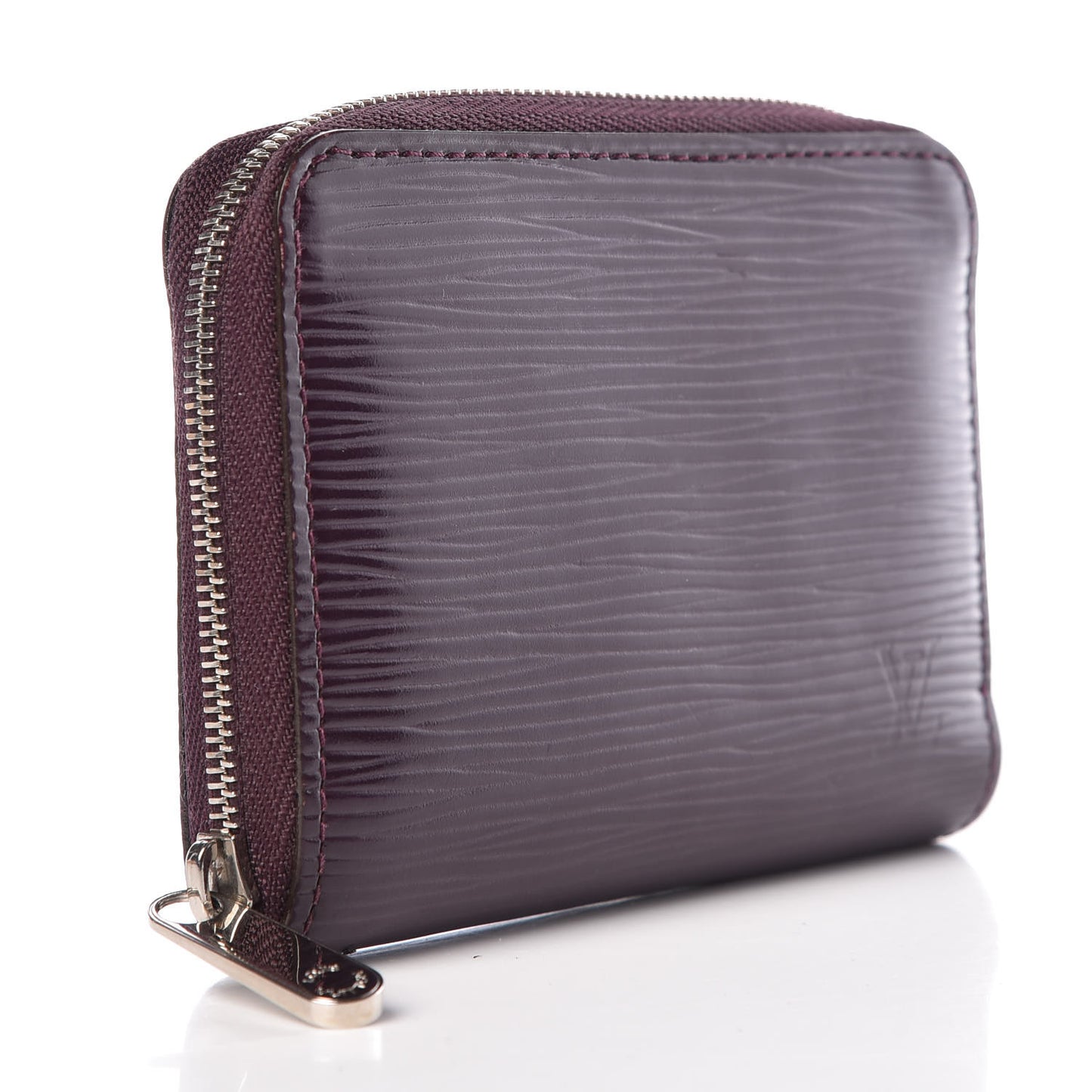 Epi Zippy Coin Purse Cassis