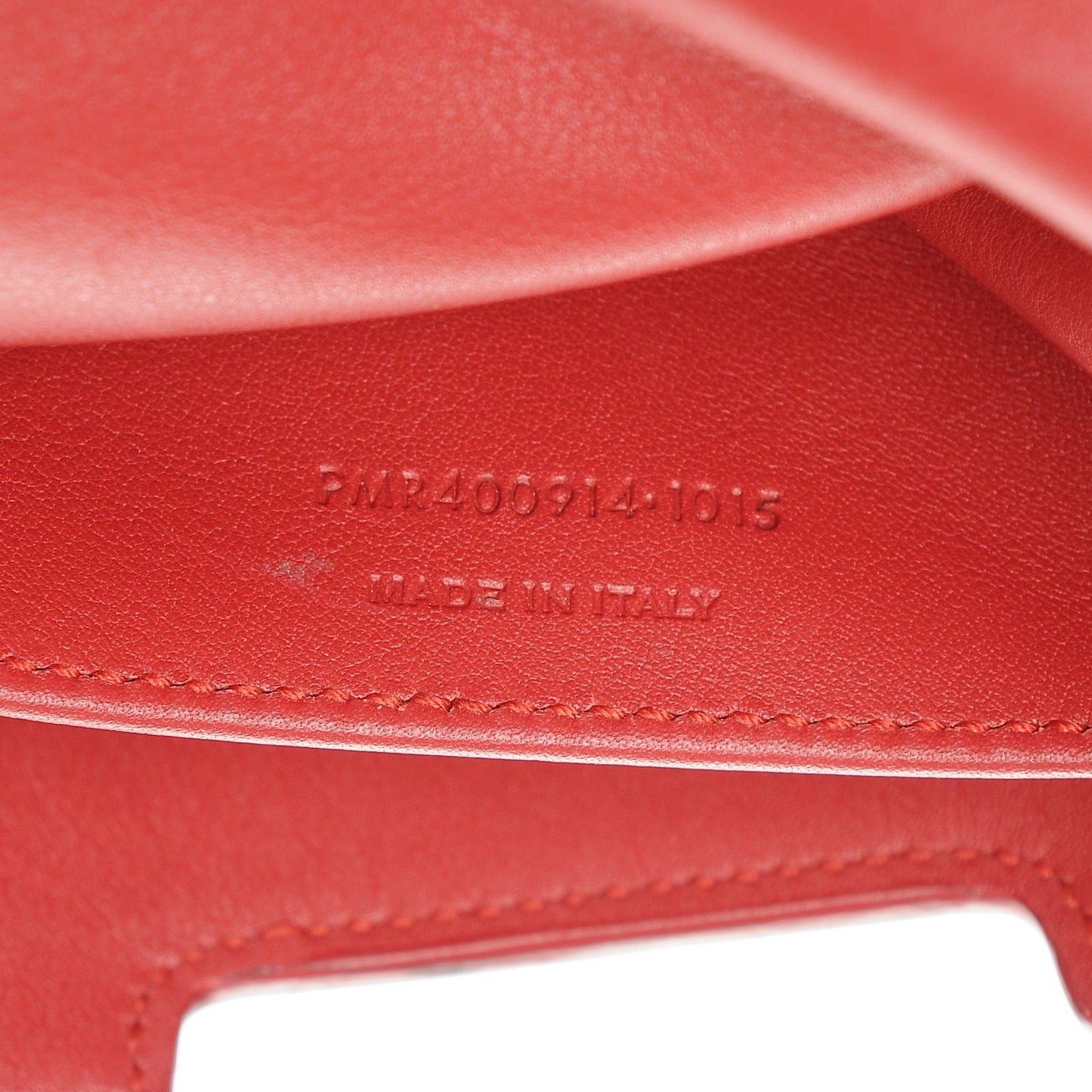 Calfskin Baby Monogram Cabas Red