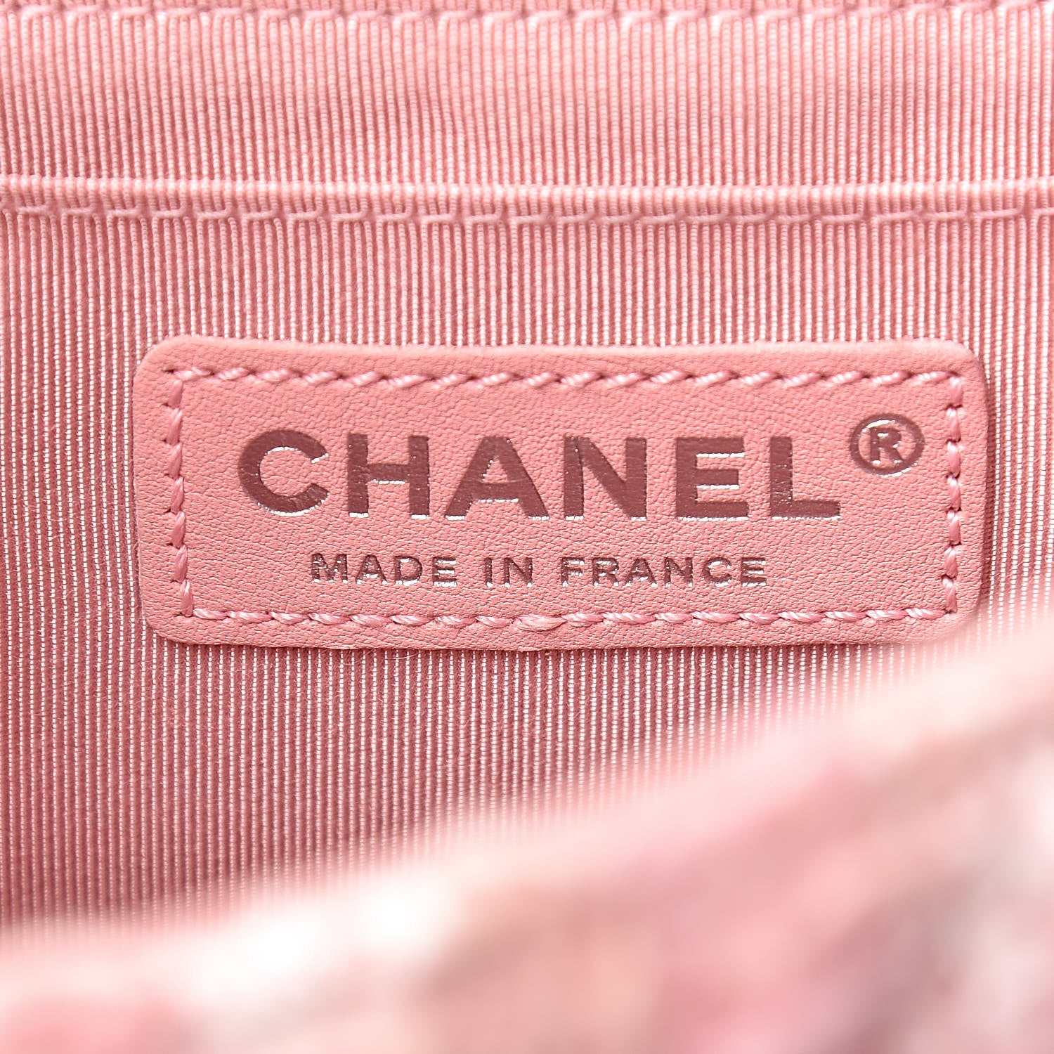 Chanel Tweed Braid Mini Reissue Square Flap Pink 7 of 17