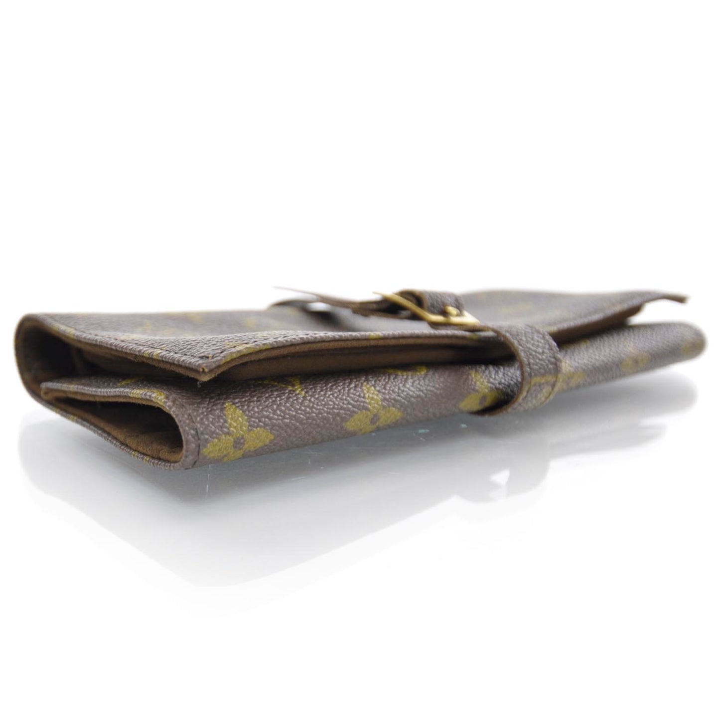 Monogram Saks Jewelry Roll Pouch